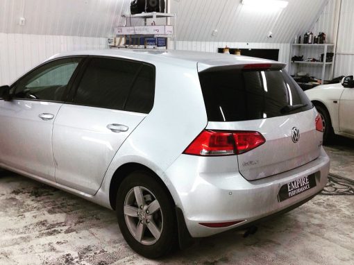 Тонировка стекол автомобиля VW Golf