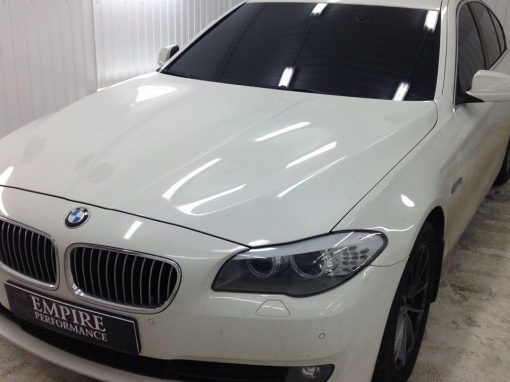 Тонировка лобового и передних стекол автомобиля BMW 5 серии