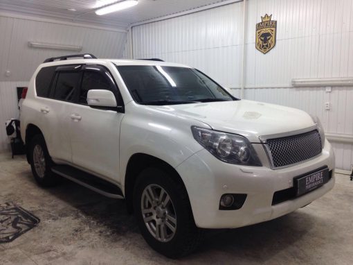 Тонировка передних стекол автомобиля Toyota Land Cruiser Prado